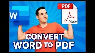 How to Convert Word to PDF | Offline & Online Methods | Easy Tutorial
