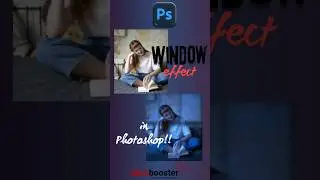 Create realistic night window effect in photoshop#adobe #adobephotoshop