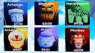 ALL BOSS DROP CHANCES in ANIME FIGHTING SIMULATOR X! ROBLOX