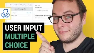 ManyChat User Input Multiple Choice