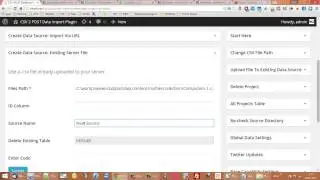 WordPress CSV 2 POST - Create data source using local file