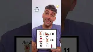 ¿Cuánto vale Papá Noel? 🎅🏼 #matematicas #acertijo