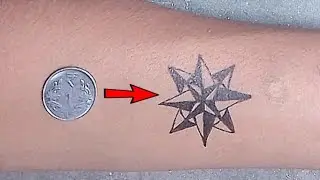 Super duper tattoo trick with coin