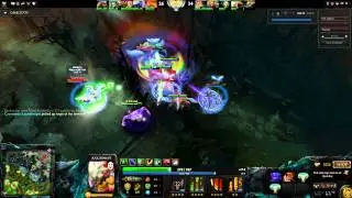 The Roshan gank fail [ Dota 2 ]