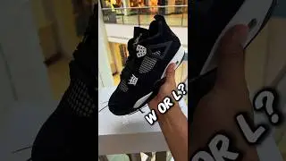 Did get the Jordan 4 White Thunder ? W or L ?