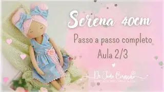 Aula 02 Boneca Serena - Cabelinho (Coques)