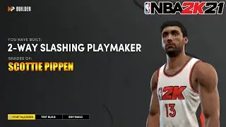 Bien foutu le mode Ma Carrière sur NBA 2K21 Next-Gen ! (Pippen Build)