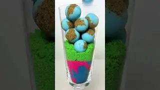 Very Satisfying and Relaxing, Kinetic Sand ASMR, Drop and squish