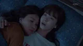 러블리 호러블리 - 송지효, 엄마(?)와 불편한 동침 ㅠㅠ.20180910 ㅣ KBS방송
