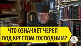 ЧТО ОБОЗНАЧАЕТ ЧЕРЕП ПОД КРЕСТОМ ГОСПОДНИМ ? Cвященник Олег Стеняев