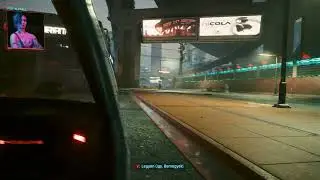 Cyberpunk 2077 (1.6) - Van glitch in cutscene