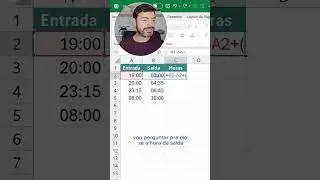 Como calcular horas noturnas no #excel