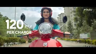 Ride 120KM per charge with PURE EV EPluto 7G | High Speed Electric Scooter