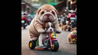 So cute  with puppy created by AI.#AI #short #Lovely #puppy