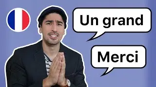 How To Say "Thank You" in French - Julien Moulin