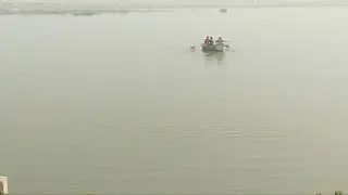 The holly ganga river #gangariver #jajmau
