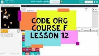 Code.org Course F Lesson 11 Mini Project Collector Game - Code Org Lesson 11 Answers