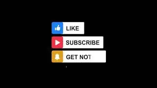 Like Subscribe button animated | Black Screen Subscribe Button | Subscribe button for editing