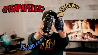 ¿NO sirven para NADA? LENTES de KIT 18-55 y 75-300 📸🔥
