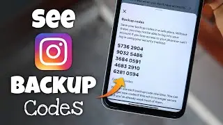 How to See Your Backup Codes on Instagram