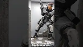 First 4 Figures Solid Snake Statue Short #metalgearsolid #videogames #retrogaming #statue #konami