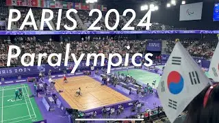 Paris Paralympics 2024 🇫🇷 opening ceremony , badminton #paris #paris2024 #paralympics
