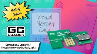 Gamecube GC Loader PNP Virtual Memory Card with Swiss & SD2SP2 | Setup | How To Guide