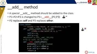 Python#8-6: special method __add__
