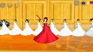 How to dance mist sakura school simulator | dance tutorial | dance mist song | android gameplay