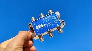 turn your splitter into a powerful tv antenna