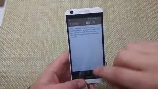 HTC Desire 626 How to turn off TalkBack accessibility feature voiceover