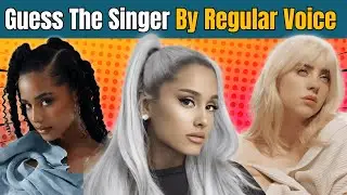 Can You Guess The Singer by their Voice? 🗣️ | Celebrity Quiz