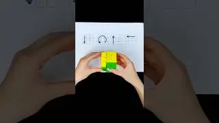 Solve Rubik's Cube in 10 Second🙀 #shorts #youtubeshorts