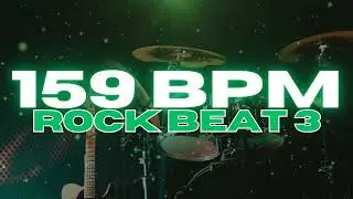 159 BPM - Rock Drum Beat - Loop 3