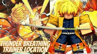 Thunder Breathing Location!|Wisteria|DamagePlayz