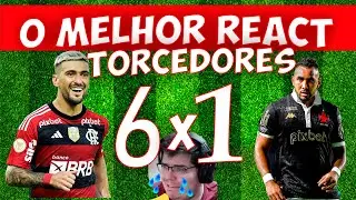 O MELHOR REACT VASCO 1 x 6 FLAMENGO (HISTÓRICO)