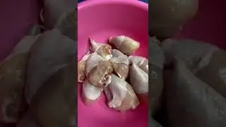 Запечённые, куриные голени с куркумой