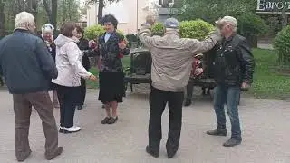 14.04.2024.Танцы под гармонь в парке Гомеля.