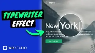 How To Create A Typewriter Effect On Wix Studio