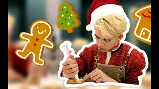 Caelan’s Vlog - Gingerbread House!!!