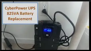 CyberPower UPS 825VA Battery Replacement