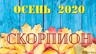 СКОРПИОН. ТАРО 12 домов. Осень 2020