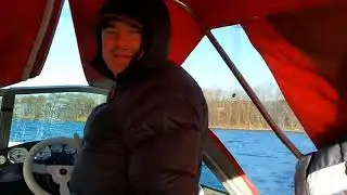 Псков,,река Великая тест катера !!!
