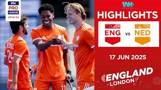 FIH Hockey Pro League 2024-25 Highlights: England vs Netherlands (M) | Match 1