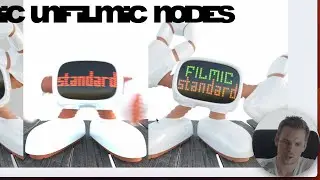 Blender Tutorial - Color Management: Filmic / Unfilmic Nodes 