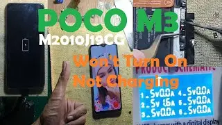 Poco M3 M2010J19CG Won't Turn On Not Charging Solution 2