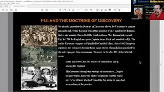 Doctrine of Discovery Episode 05 of Raivision Reflections Web series