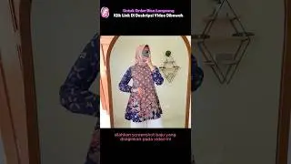 Trend Baju Batik Tunik Terbaru