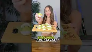 BABY YODA DEVILED EGGS 🪐🌌 May the 4th be with you! 