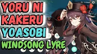 YOASOBI - Yoru ni Kakeru (Racing Into The Night) but played in Genshin Windsong Lyre